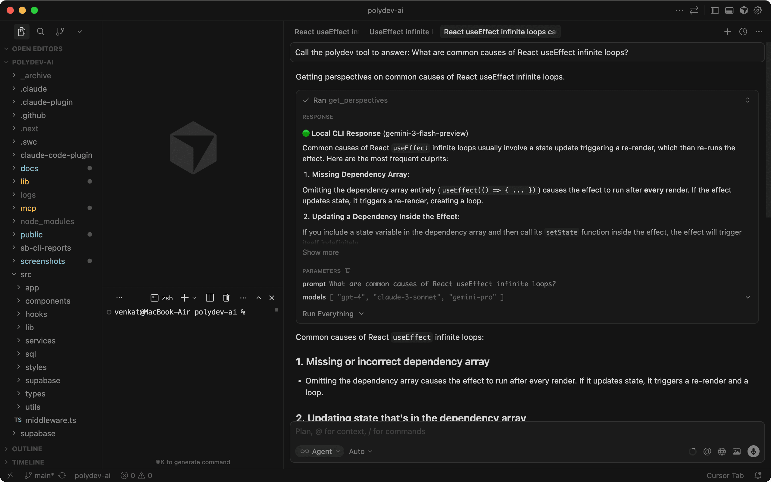 Polydev - Multi-Model AI for Your IDE via MCP